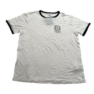 Posh Peanut Varsity Tee in Varsity Navy